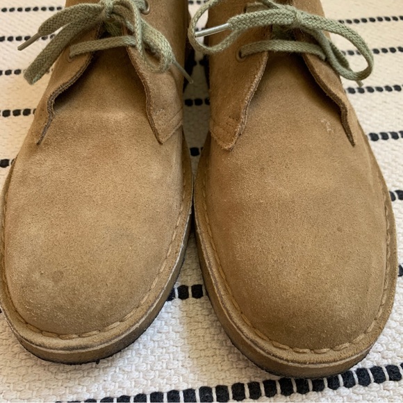 Clarks Classics Desert Boot Beige Suede Size 10 - Picture 9 of 11